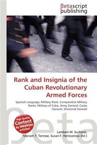 Rank and Insignia of the Cuban Revolutionary Armed Forces