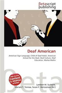 Deaf American