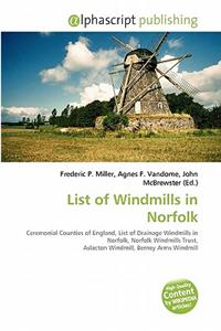 List of Windmills in Norfolk