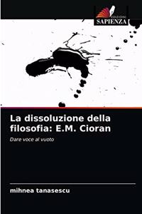 La dissoluzione della filosofia