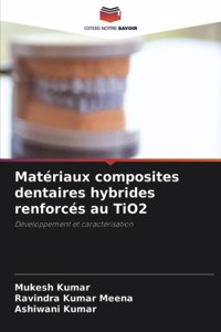 Matériaux composites dentaires hybrides renforcés au TiO2