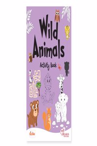 Wild Animals - Activity Book for Kids