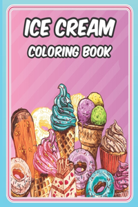 Ice Cream Coloring Book