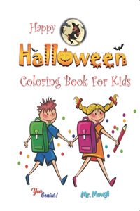 YouGenius Happy Halloween Coloring Book For Kids