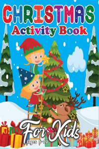 Christmas Activity Book for Kids Ages 6-10