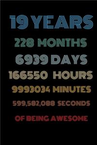 19 years of being awesome