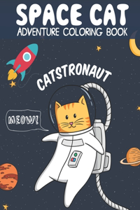 Catstronaut, Space Cat Adventure Coloring Book