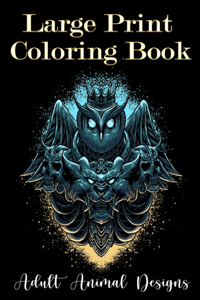 Large Print Coloring Book