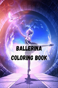 Ballerina Coloring Book