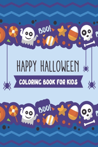Happy Halloween coloring book for Kids