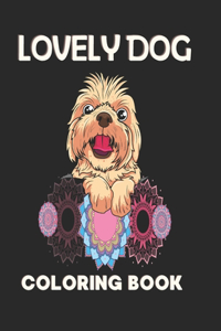 Lovely Dog Coloring Book