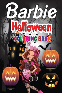 Barbie Halloween Coloring Book