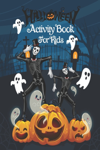 Halloween Activity Book for Kids