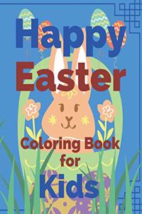Happy Easter Coloring Book for Kids