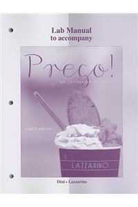 Laboratory Manual to Accompany Prego!