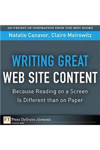 Writing Great Web Site Content (Because Reading on a Screen Is Different than on Paper)