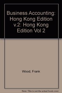 Business Accounting Vol 2 (Hong Kong Edition)