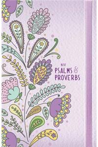 Niv, Psalms and Proverbs, Hardcover, Purple, Comfort Print