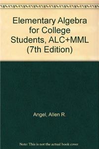 Elementary Algebra for College Students, ALC+MML