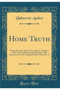 Home Truth