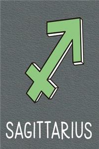 Sagittarius Zodiac Sign Notebook