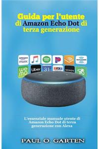 Guida per l'utente di Amazon Echo Dot di terza generazione