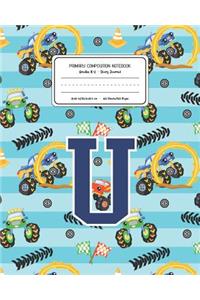 Primary Composition Notebook Grades K-2 Story Journal U