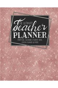The Ultimate Teacher Planner Perpetual Calendar, Student Data, Lesson Planner & More