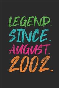 Legend Since August 2002