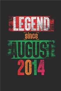 Legend Since August 2014