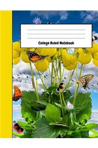 College Ruled Notebook