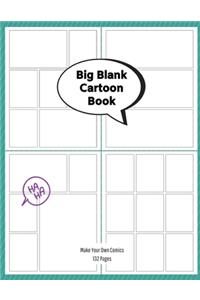Big Blank Cartoon Book - Make Your Own Comics