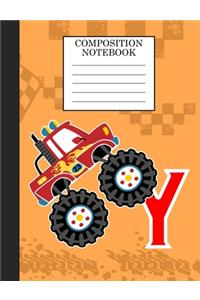 Composition Notebook Y