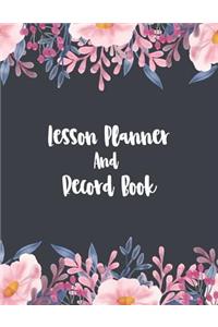 Lesson Planner and Record Book