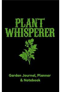 Garden Journal Planner & Notebook - Plant Whisperer