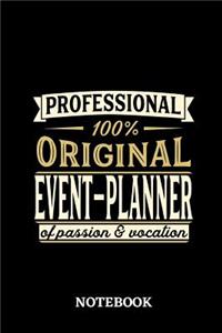 Professional Original Event-Planner Notebook of Passion and Vocation