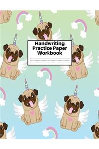 Handwriting Practice Paper Workbook