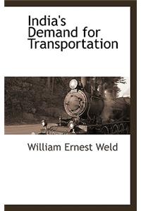 India's Demand for Transportation