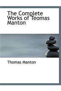 The Complete Works of Teomas Manton