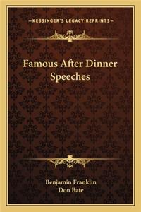 Famous After Dinner Speeches