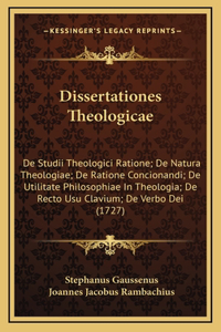 Dissertationes Theologicae