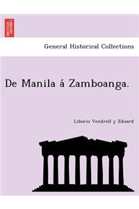 de Manila a Zamboanga.