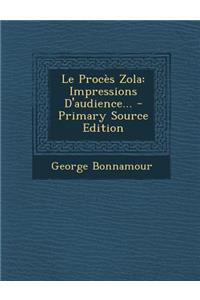Le Procès Zola