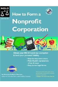 How to Form a Nonprofit Corporation 
