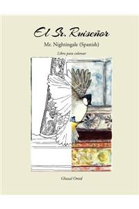Mr. Nightingale (Companion Coloring Book - Spanish Edition)