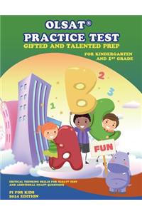 OLSAT(R) PRACTICE TEST Gifted and Talented Prep for Kindergarten and 1st Grade