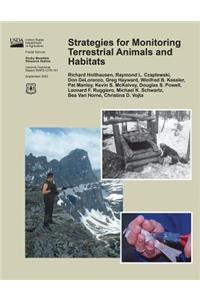 Strategies for Monitoring Terrestrial Animals and Habitats