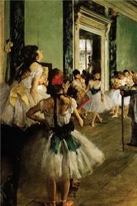 ''The Dancing Class'' by Edgar Degas - 1874