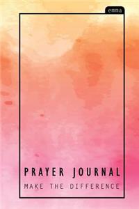 Prayer Journal: Sweet & Juicy Pink Pastel Joyful Healing Journal: 100 Pages to Write in (6x9 Inches)