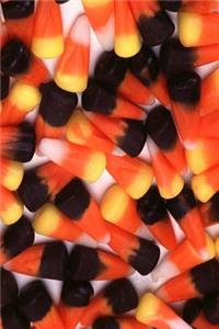 Journal Dark Candy Corn Halloween Treats